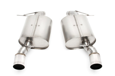 Dinan 07-11 BMW 335i/335xi (E90) Free Flow Axleback Exhaust System - Polished Tips