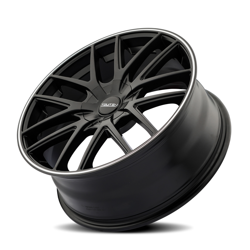Touren 3260 TR60 16x7 / 5x100/114.3 BP / 42mm Offset / 72.62mm Hub Matte Black Machined Wheel