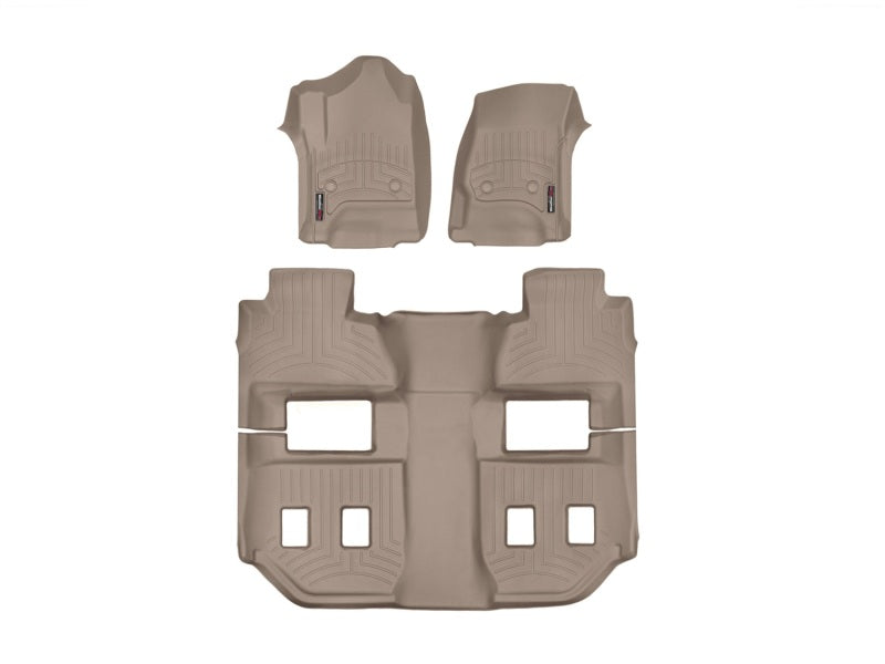 WeatherTech 14+ Maserati Quatroporte Front FloorLiner - Black