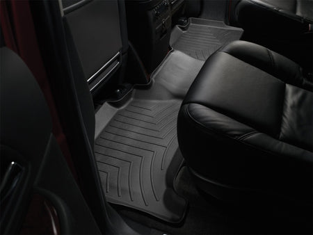WeatherTech 07-13 Cadillac Escalade Rear FloorLiner - Black