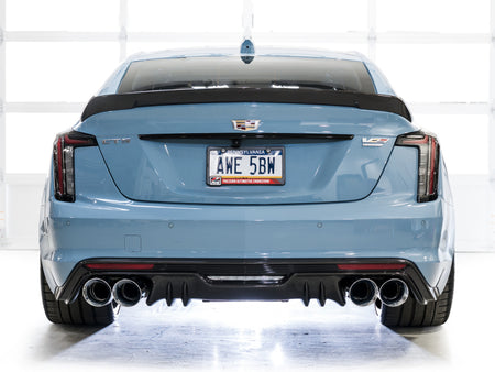 AWE Tuning 22-26 Cadillac CT5-V Blackwing SwitchPath Exhaust - Chrome Silver Tips
