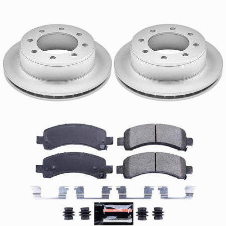 Power Stop 06-16 Chevrolet Express 2500 Rear Z23 Coated Brake Kit