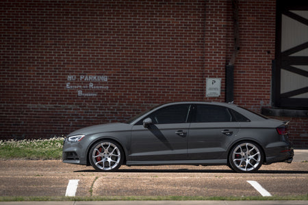 APR A01 Flow Formed - 19x8.5 - 5x112 - ET45 - 66.5mm Center Bore - Hyper Silver Wheel