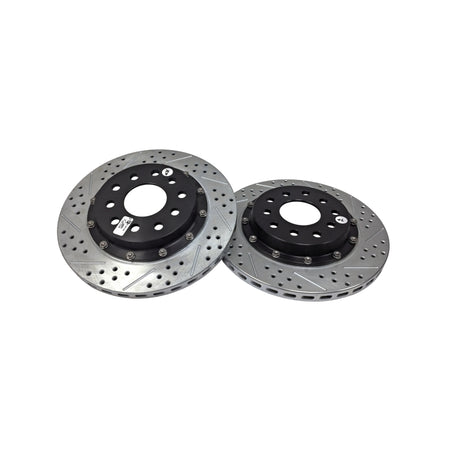 Baer Brakes 88-96 Chevrolet Corvette Eradispeed+ Rear SDZ 2-Piece Performance Brake Rotors