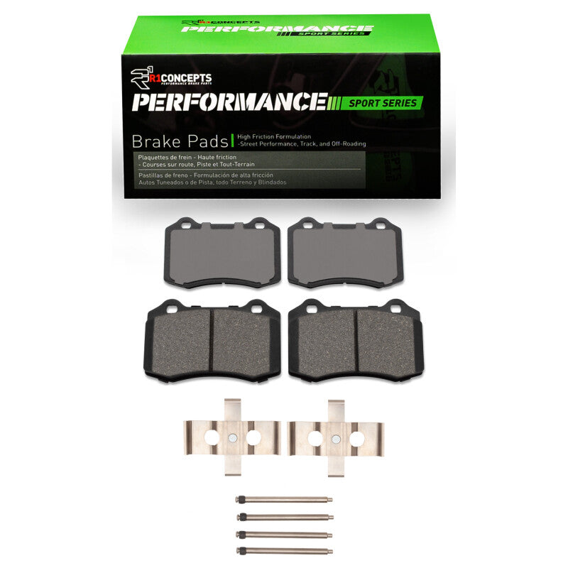 R1 1992-2002 Dodge Viper Front R1 Performance Sport Pads & Hardware Kit