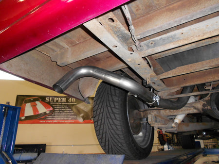 Flowmaster 67-72 GM C10/C15 American Thunder SS Crossmember-Back Exhaust System