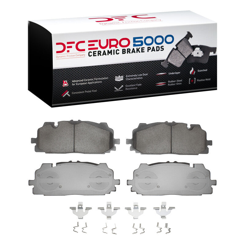 DFC 17-25 Audi S5 Sportback Front Euro 5000 Ceramic Brake Pads and Hardware Kit