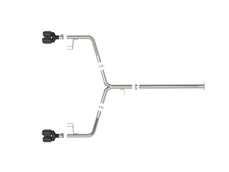 aFe Takeda 21-24 Kia K5 GT L4-2.5L (t) SS Axle-Back Exhaust System w/ Carbon Fiber Tips