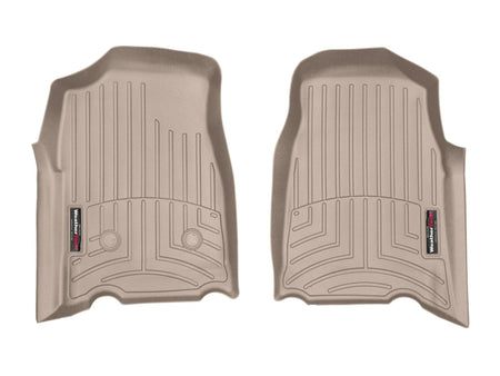 WeatherTech 04+ GMC Canyon Ext Cab Front FloorLiner - Tan