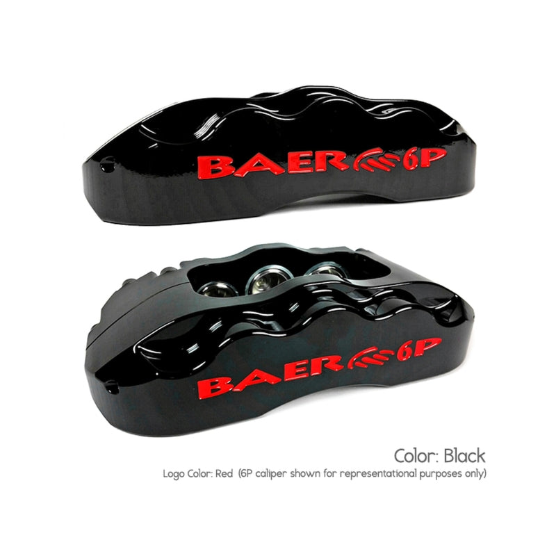 Baer Brakes 62-69 Ford Fairlane 11in SS4 Int Hub Front SDZ Brake Kit - Black