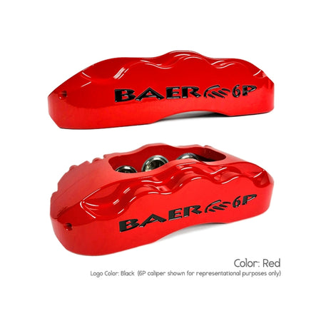 Baer Brakes 67-73 Ford Mustang 14in Extreme+ Rear SDZ Brake Kit - Red