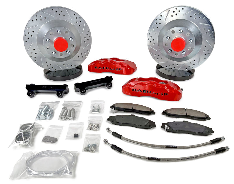Baer Brakes 64-72 Buick Skylark 13in Pro Front SDZ Brake Kit - Comp Yellow