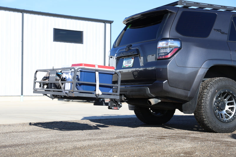 Gen-Y VOYAGER 4.75in 300lb Cargo TW 700lb Towing TW 7K Overall Hitch w/GH-103705 Platinum Ball Mount