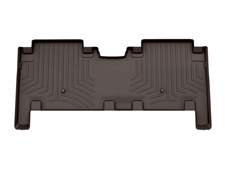 WeatherTech 2024 Kia EV9 2nd Row Bench Seating Rear FloorLiner - Cocoa