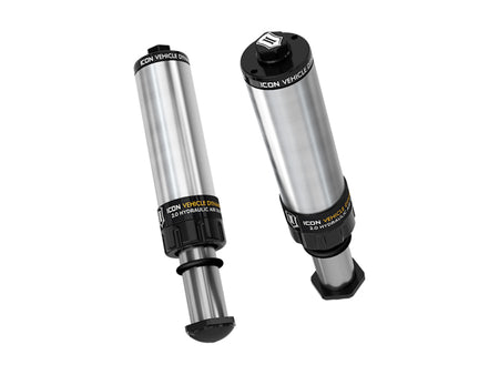 ICON 22-24 Toyota Tundra Rear Hydraulic Bump Stop Kit - 3-5in Lift
