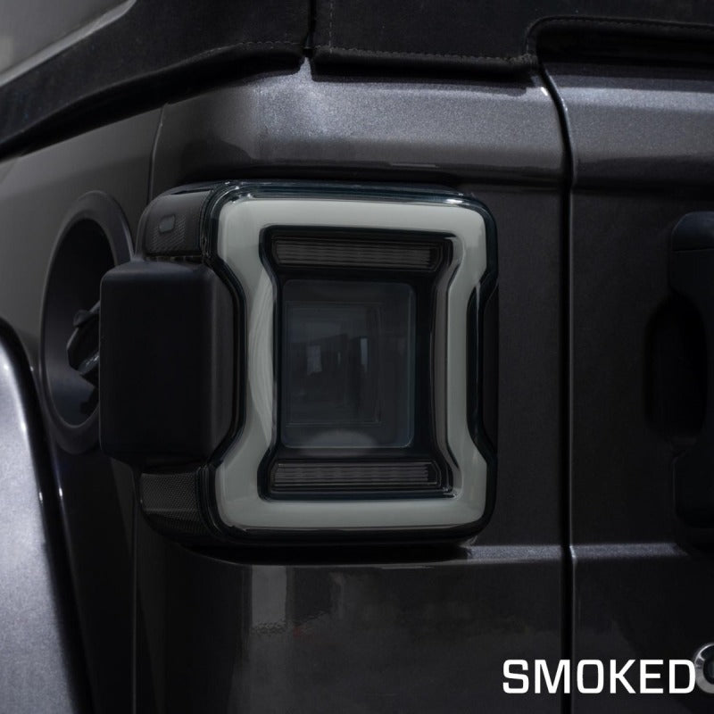Form Lighting 2018-2023 Jeep Wrangler LED Tail Lights Smoke (Pair)