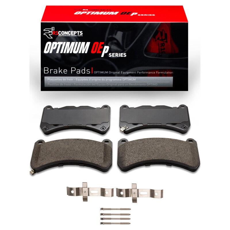 R1 18-21 Subaru WRX STI Front R1 Optimum OE Pads & Hardware Kit