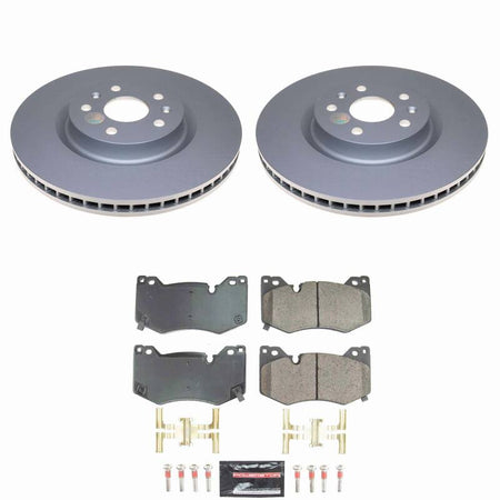 Power Stop 20-25 Chevrolet Corvette Front Z23 Coated Brake Kit