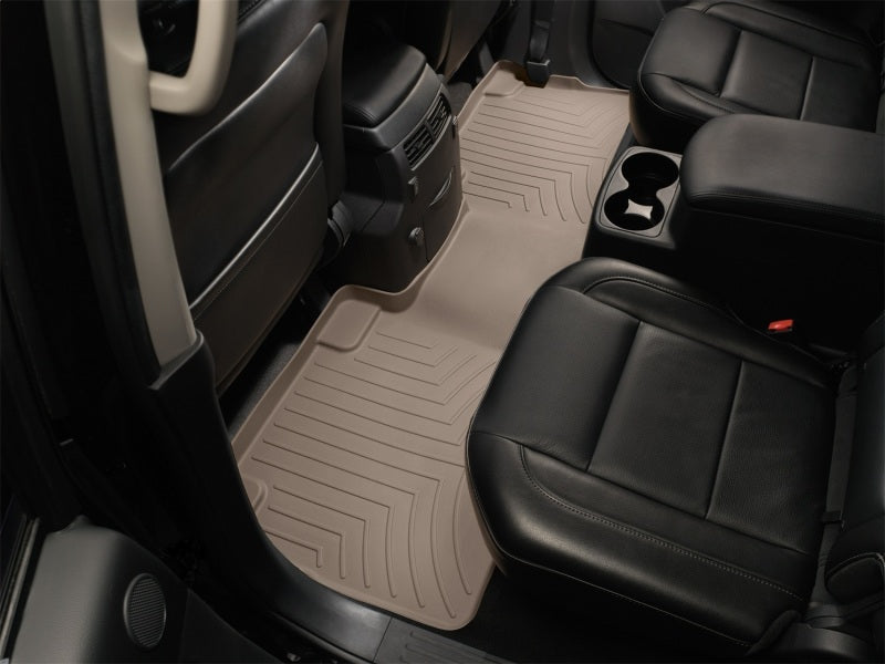 WeatherTech 04+ Nissan Armada Rear FloorLiner - Tan