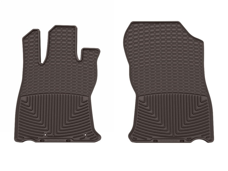 WeatherTech 19-24 Subaru Forester Rear All-Weather Floor Mats - Cocoa