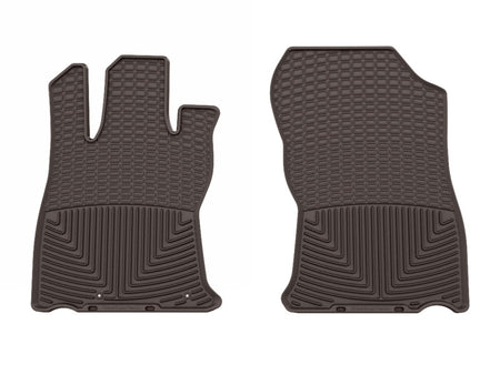 WeatherTech 19-24 Subaru Forester Rear All-Weather Floor Mats - Cocoa