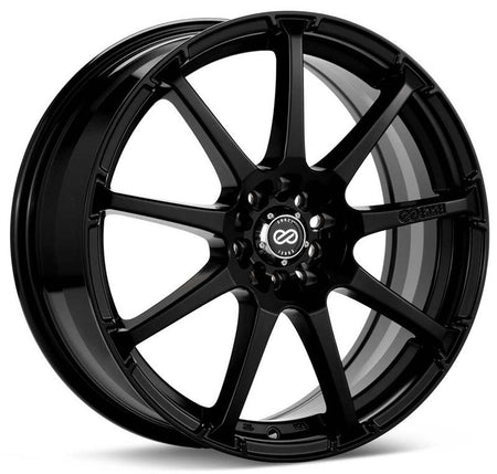 Enkei EDR9 17x7 5x100 38mm offset 72.6 Bore Diameter Matte Black Wheel