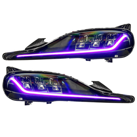 Oracle 20-21 Toyota Supra GR RGB+A Headlight DRL Kit - ColorSHIFT w/ Simple Controller