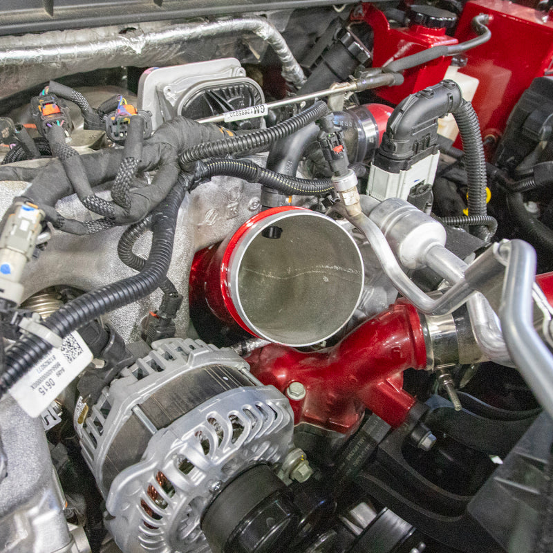 Wehrli 17-26 GM Duramax L5P High Flow Intake Horn - Sparkle Granny Smith