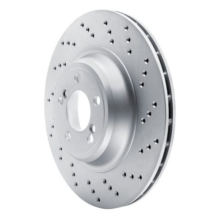 DFC 15-20 BMW M3 Right Rear Drilled GeoSPEC Coated Rotor