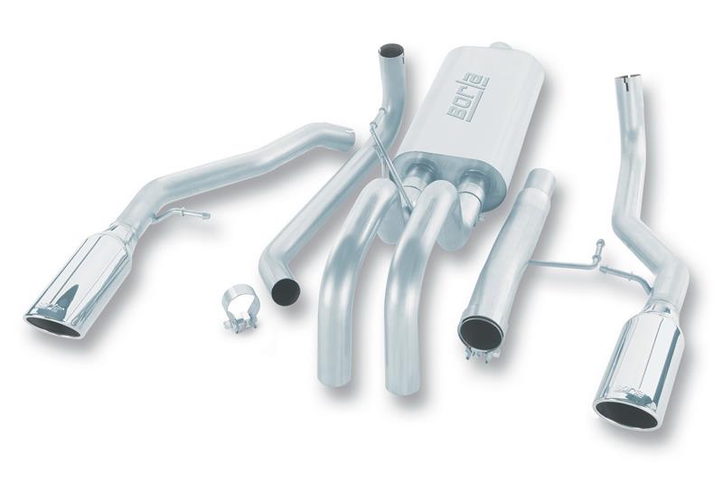 Borla 05-08 Ford F-150 66in/78in Bed 4dr SS Catback Exhaust