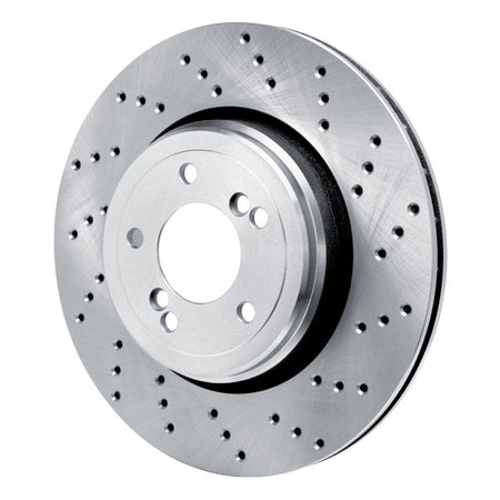 DFC 08-13 BMW M3 Right Rear Drilled Brake Rotor