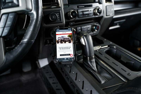 Addictive Desert Designs15-20 Ford F-150 / 17-20 Ford Raptor Center Console Molle Panels - Bridge