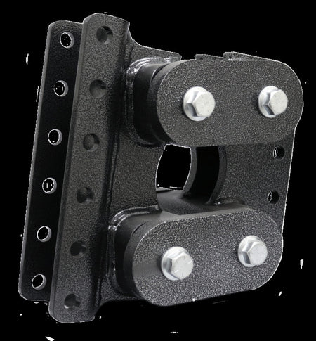 Gen-Y Contractor Torsion-Flex Channel Mount Trailer Coupler (2K-3.5K TW 32K Towing)
