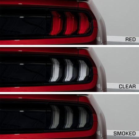 Form Lighting 2015-2023 Ford Mustang LED Tail Lights Smoke (Pair)