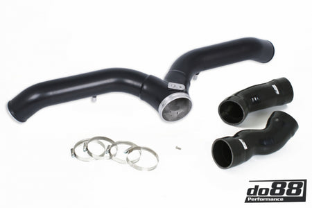 do88 Porsche 997.1 Turbo Y-Pipe Black for ICM-230 do88 Intercooler