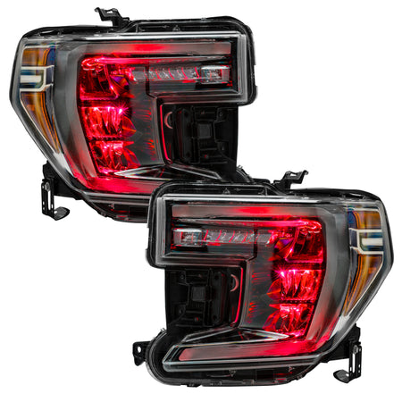 Oracle 19-21 Silverado/Sierra 1500 RGB Demon Eye Headlight Kit - w/o Controller