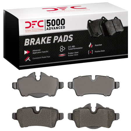DFC 07-15 Mini Cooper Clubman Rear 5000 Advanced Low Metallic Brake Pads