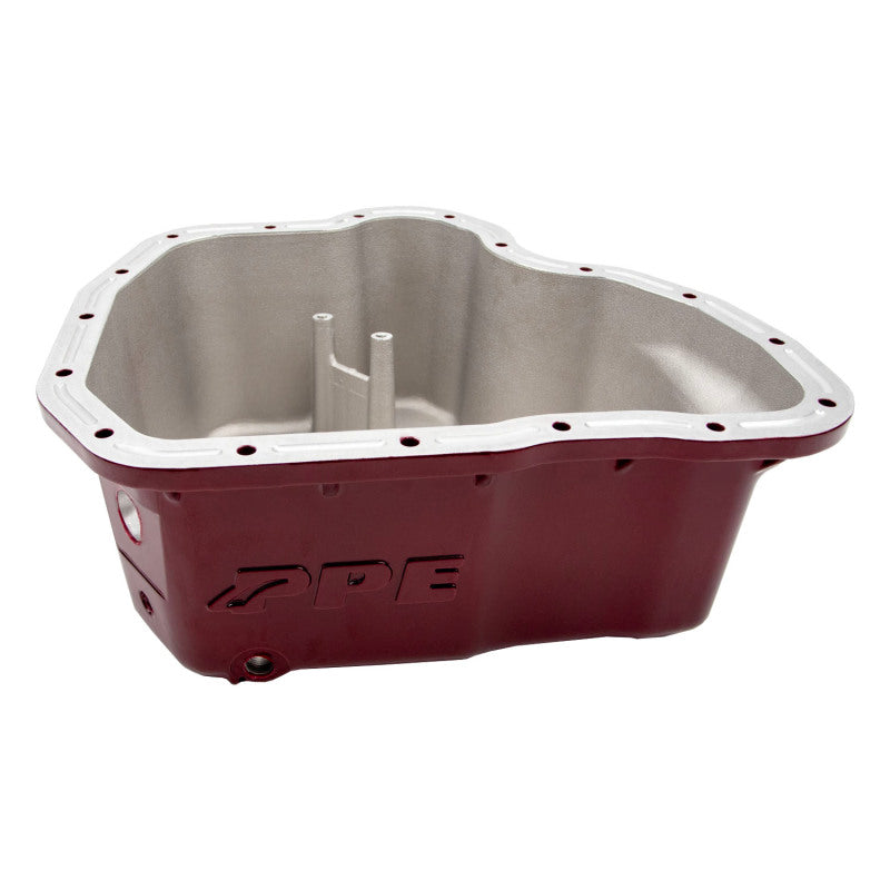 Wehrli 01-10 GM Duramax WCFab X PPE High Capacity Aluminum Oil Pan - Sparkle Granny Smith