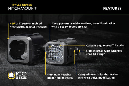 Diode Dynamics HitchMount LED Pod 4-Pin Reverse Kit C1R
