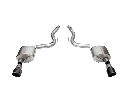 Corsa 2024+ Ford Mustang GT Sport Axle-Back Dual Rear Exit with 4.5in Black PVD Pro-Series Tips