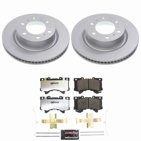 Power Stop 24-25 Toyota Tacoma Front Z36 Coated Truck & Tow Brake Kit