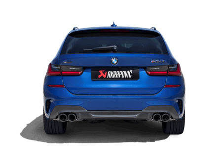 Akrapovic 20-22 BMW M340i (G20, G21) Slip-On Line (Titanium) (Requires BMW Part #18308686640)
