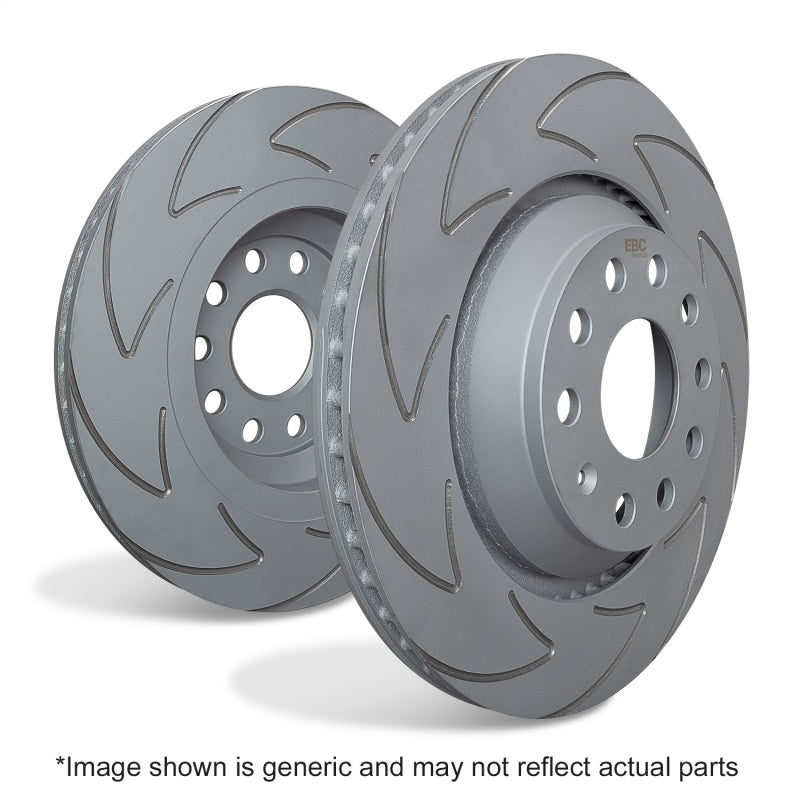 EBC 17-21 Honda Civic Type-R BSD Slotted Brake Rotor Set