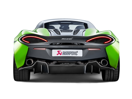 Akrapovic 16-17 McLaren 540C 570S Slip-On Line (Titanium) w/ Carbon Tips