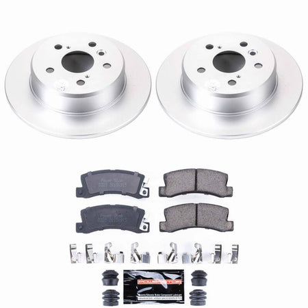 Power Stop 99-03 Lexus RX300 Rear Z23 Coated Brake Kit