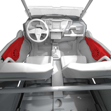 DSE 14-23 Polaris RZR-XP Front Door Empty Panels