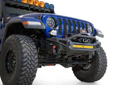 Addictive Desert Designs 18-23 Jeep JL/JT Rock Fighter Front License Plate Mount