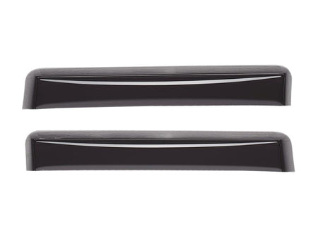 WeatherTech 2011+ Volvo S60 Rear Side Window Deflectors - Dark Smoke