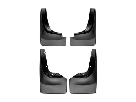 WeatherTech 2017+ Nissan Titan No Drill Mudflaps - Black