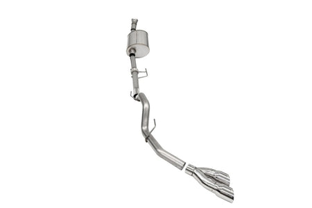 Corsa 2021-2025 Ford F-150 SuperCab/6.5in Bed 3.5L V6 Sport Cat-Back Single Side Exit-Polished